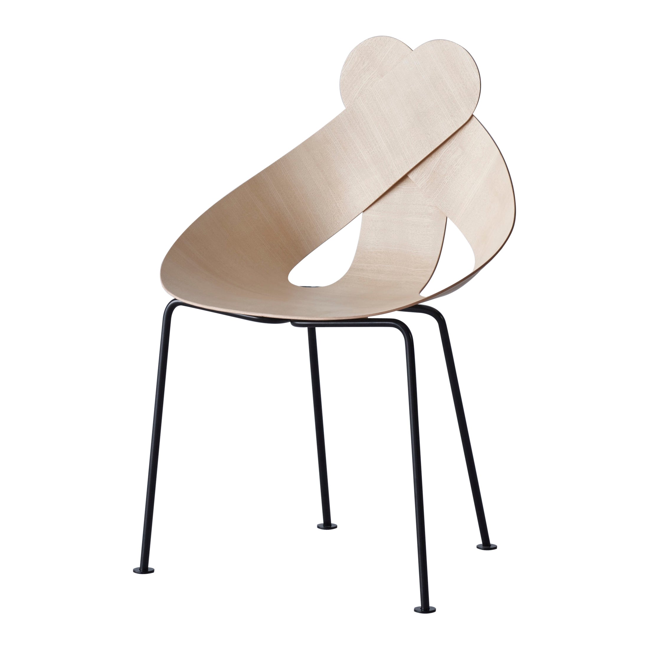Lucky Love Chair Plywood by Maarten Baptist For Sale