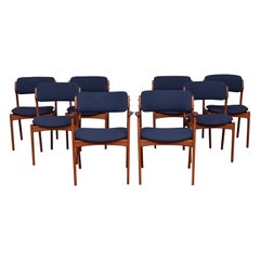 Danish Modern Dining Chairs by Erik Buch