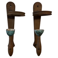 Pair of sconces by Guillerme et Chambron