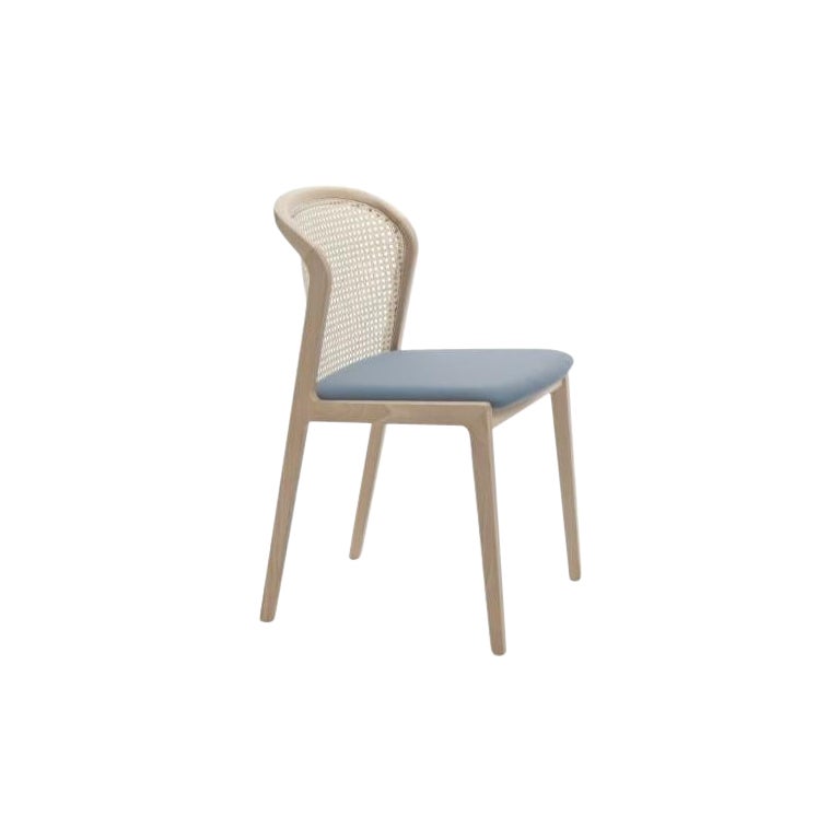 Vienna Chair, Beech Wood & Velvetforthy Glicine by Colé Italia