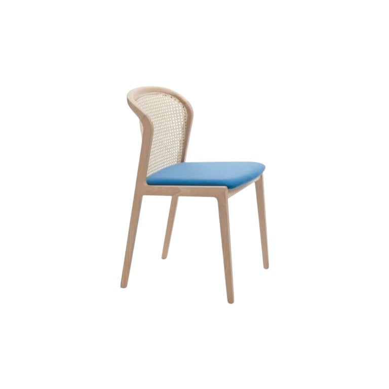 Vienna Chair, Beech Wood, Light Blue by Colé Italia For Sale