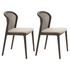 Set of 2, Vienna Chair, Canaletto, Beige by Colé Italia