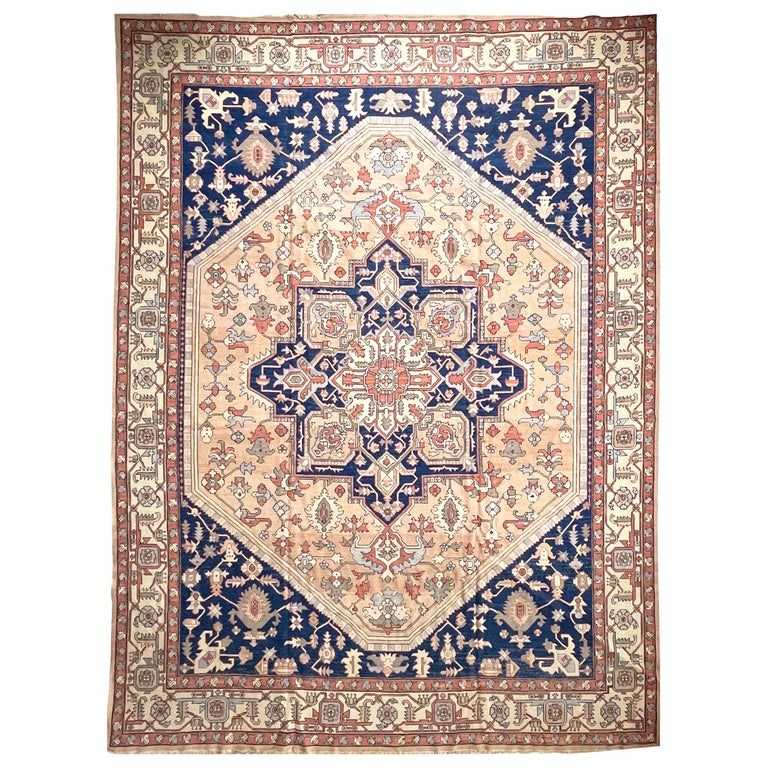 Palace Size Northwest Tribal Vintage Rug, c.1950-60's For Sale at 1stDibs
