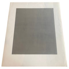 Monochrome schwarze grafische/lithographie von Jerry Zenuik, ungerahmt