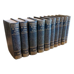 Antique Collection of Books From1833 , From "L'Histoire Universelle, Ancienne et Moderne