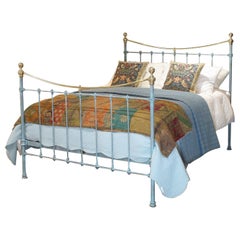 Antique Bed in Verdigris, MK269