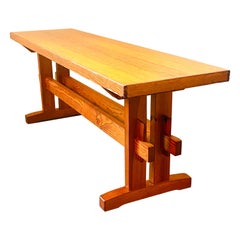 Solid Pine Bench 