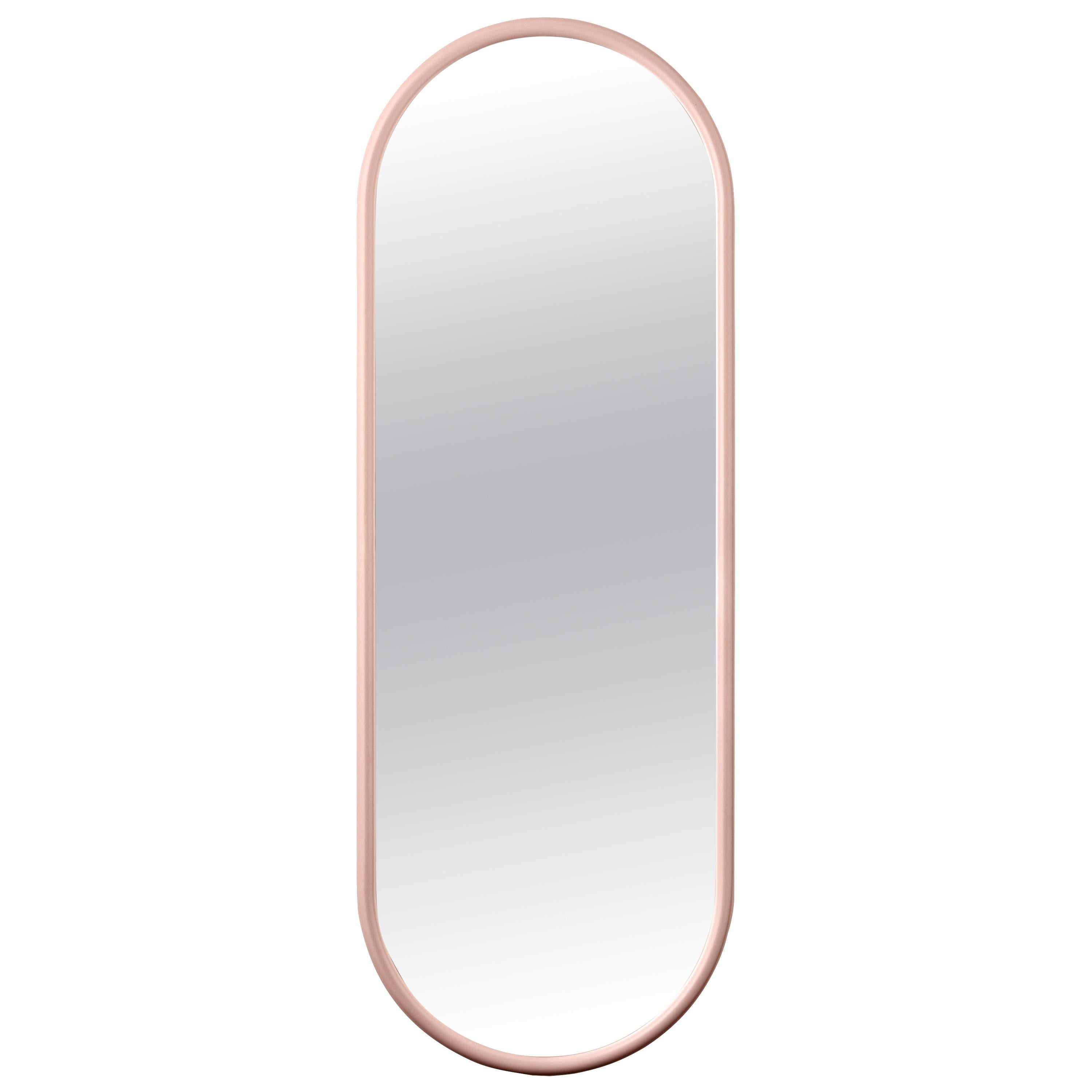 Angui Rose Oval Large Mirror For Sale