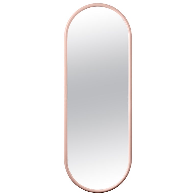Angui Rose Oval Large Mirror For Sale at 1stDibs