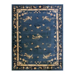 Tapis chinois de Pékin du début du 20e siècle (9''2 x 11''6 - 280 x 355)