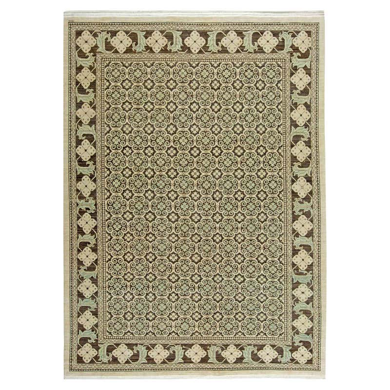 Quality Handwoven Tabriz Style Rug For Sale at 1stDibs
