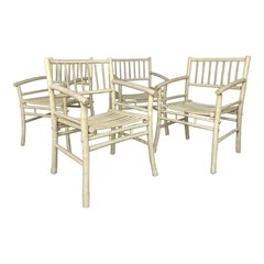 Hickory Style Armchairs Set of 4