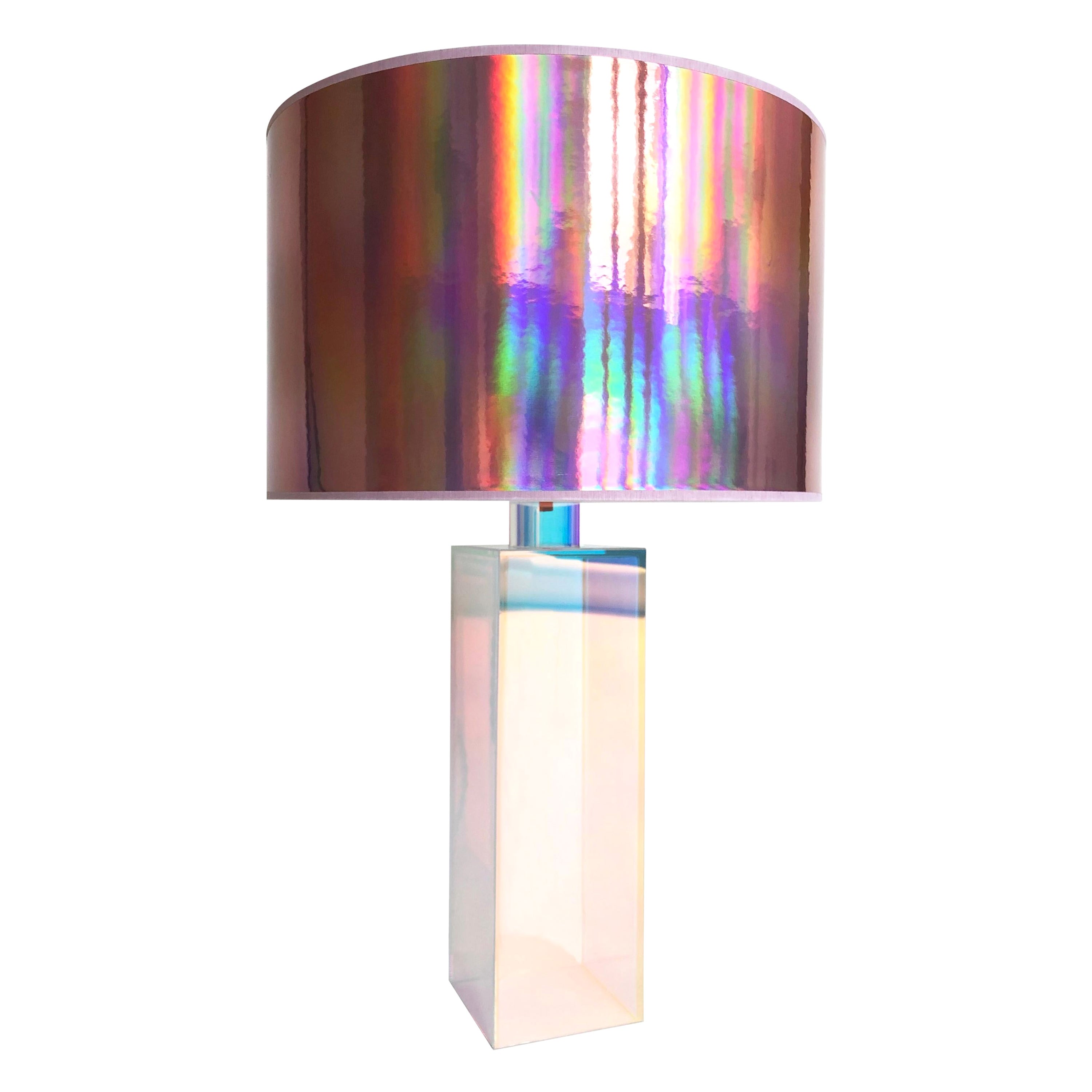 Kinetische Farben-Tischlampe von Brajak Vitberg im Angebot