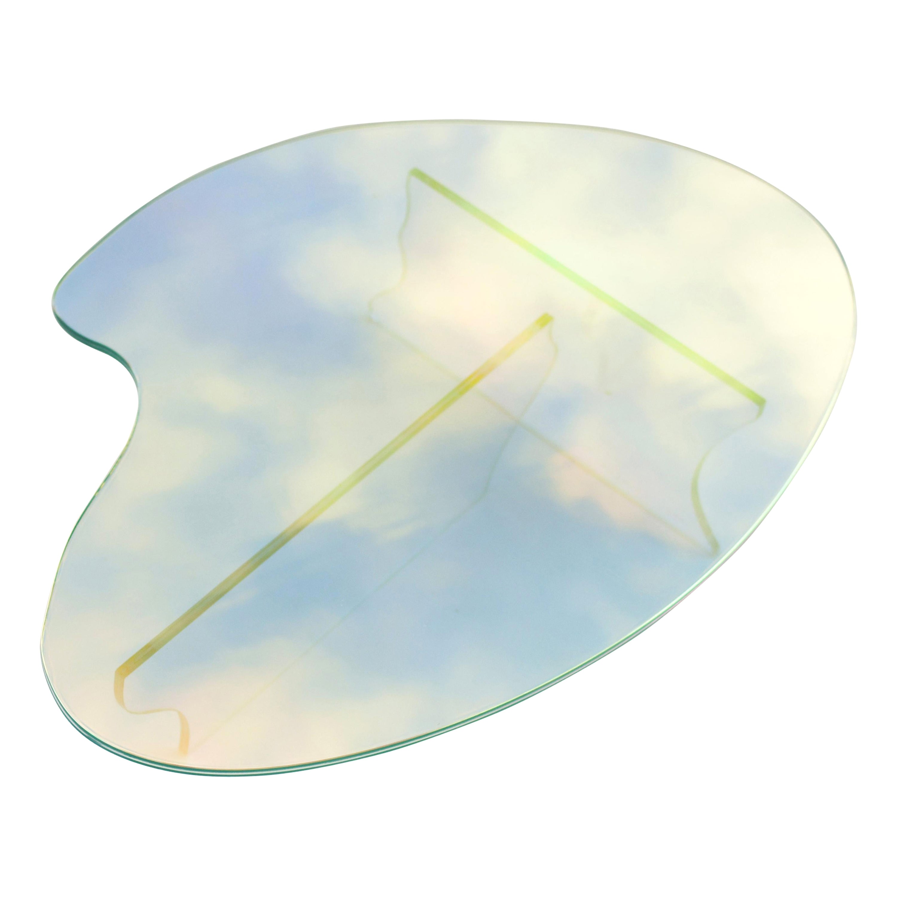 Glass Table by Brajak Vitberg For Sale
