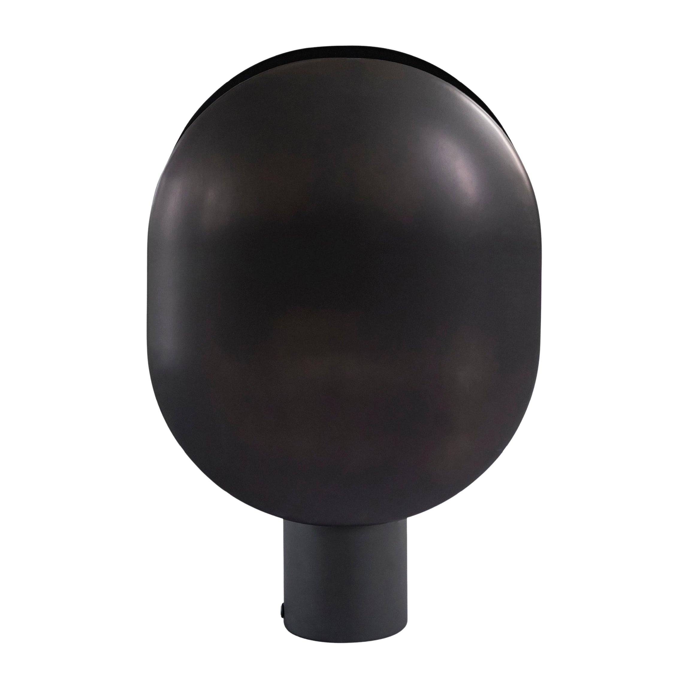 Burned Black Metal Clam Table Lamp by 101 Copenhagen For Sale