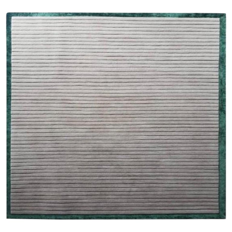 Corduroy Framed Small Rug by Art & Loom For Sale