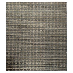 Large Moroccan Style Brown Wool Rug by Doris Leslie Blau