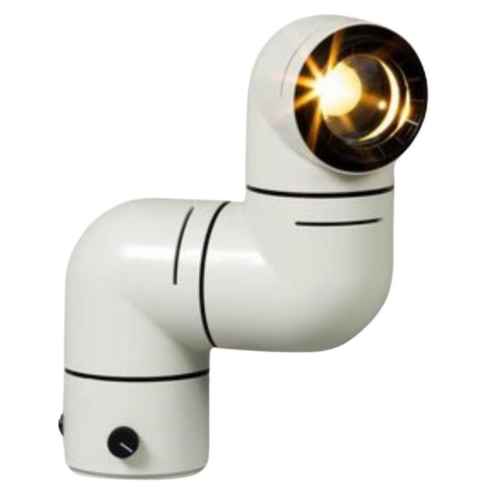 Andre Ricard 'Tatu' LED Table Lamp in White ABS for Santa & Cole