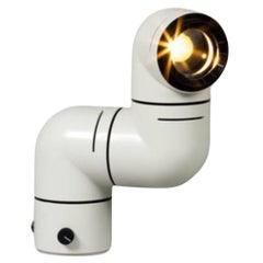Lampada da tavolo LED 'Tatu' di Andre Ricard in ABS bianco per Santa & Cole