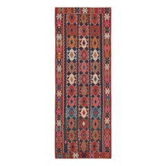 Tapis Kilim persan vintage du Nord-Ouest à motifs géométriques colorés par Rug & Kilim