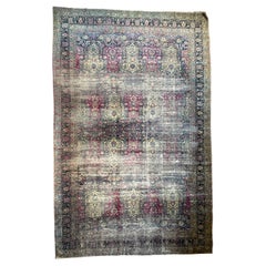 Vintage Palace Size Iconic Garden Inspired Design Rug, c. 1900's