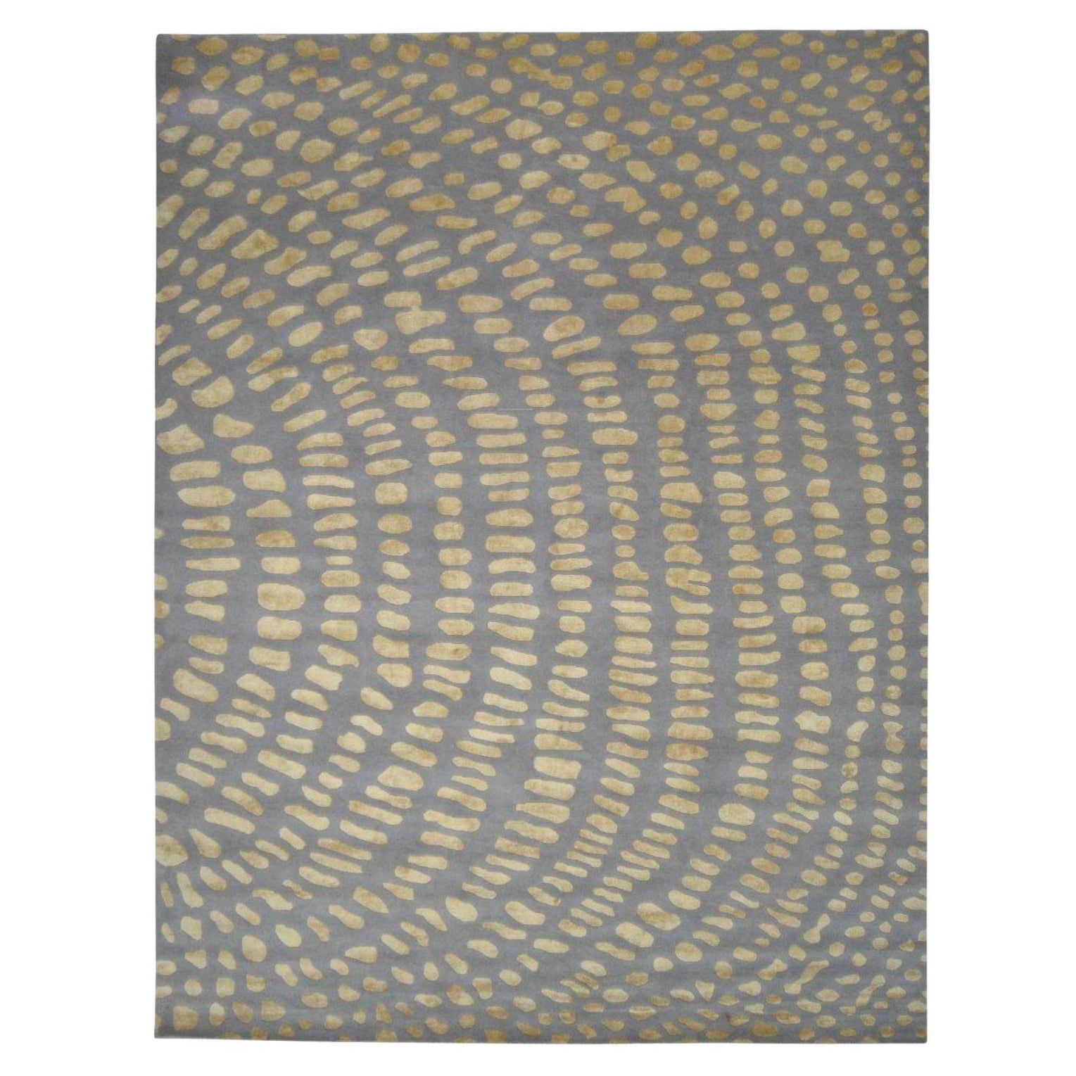 Großer Teppich in Aborigine-Form von Art & Loom im Angebot