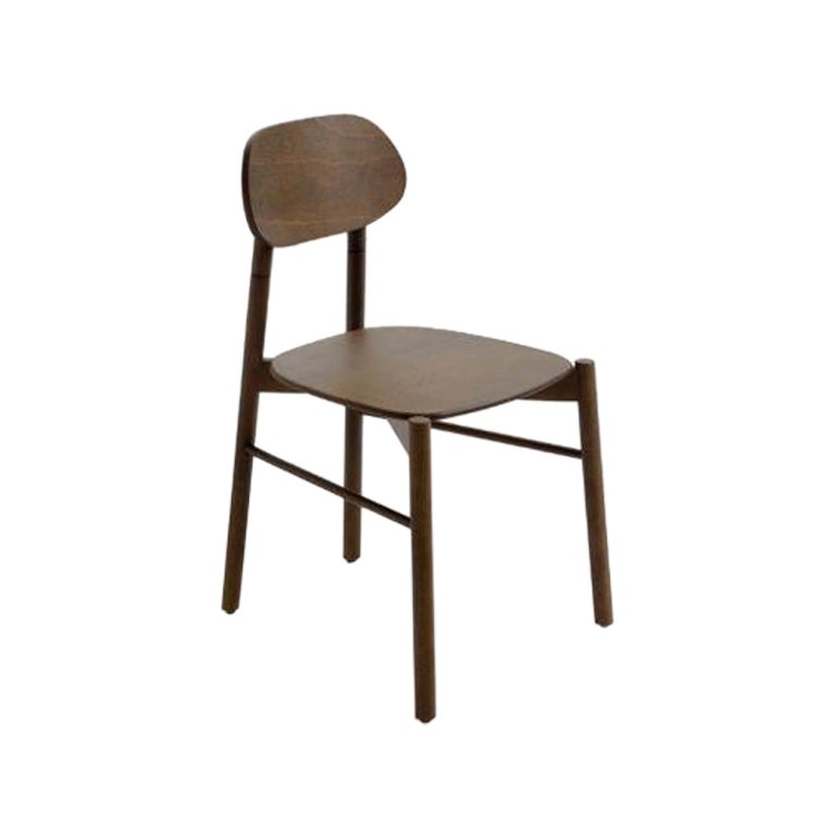 Bokken Chair, bois de hêtre teinté par Colé Italia