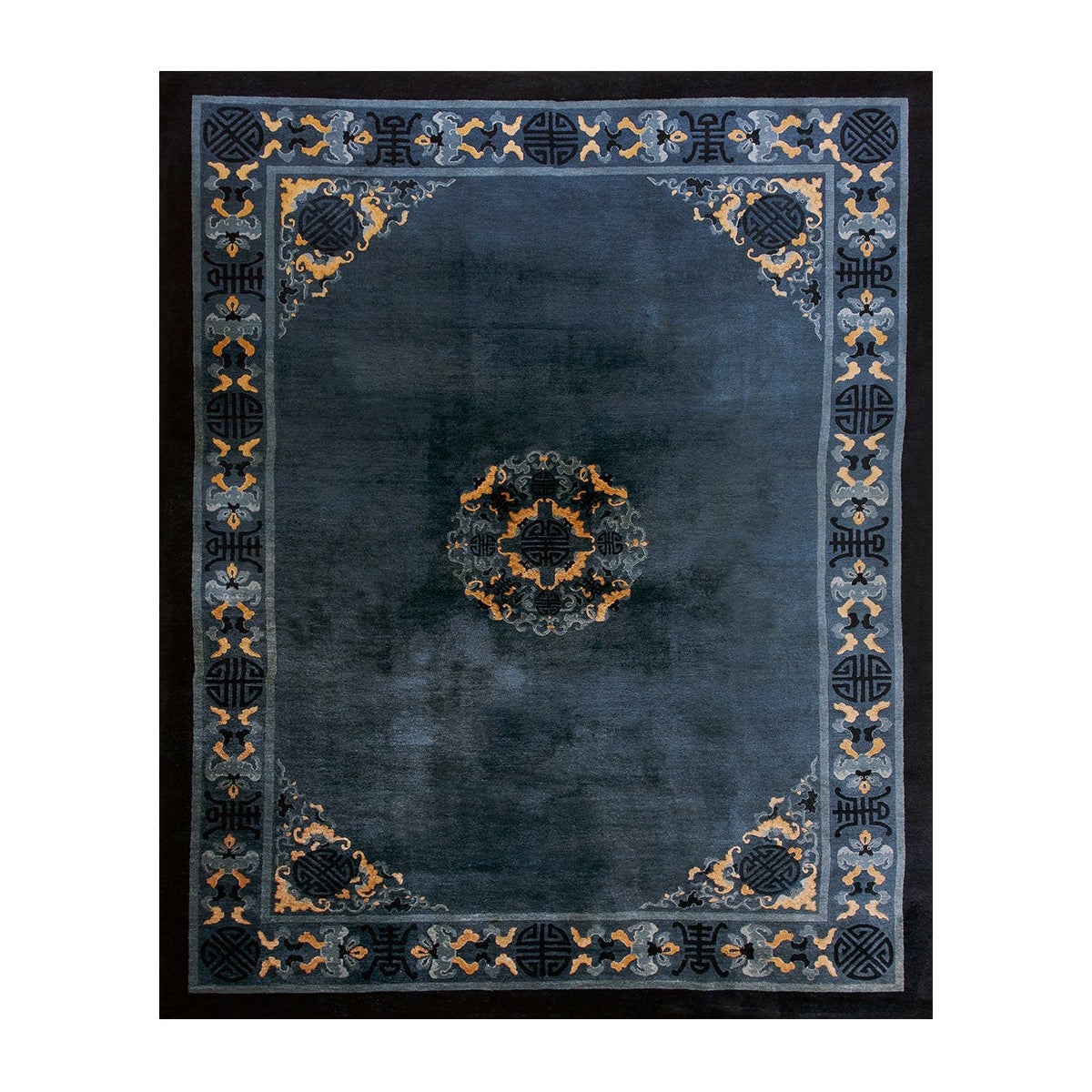 Late 19th Century Chinese Peking Carpet ( 9'3" x 11'10" - 282 x 360 ) For Sale