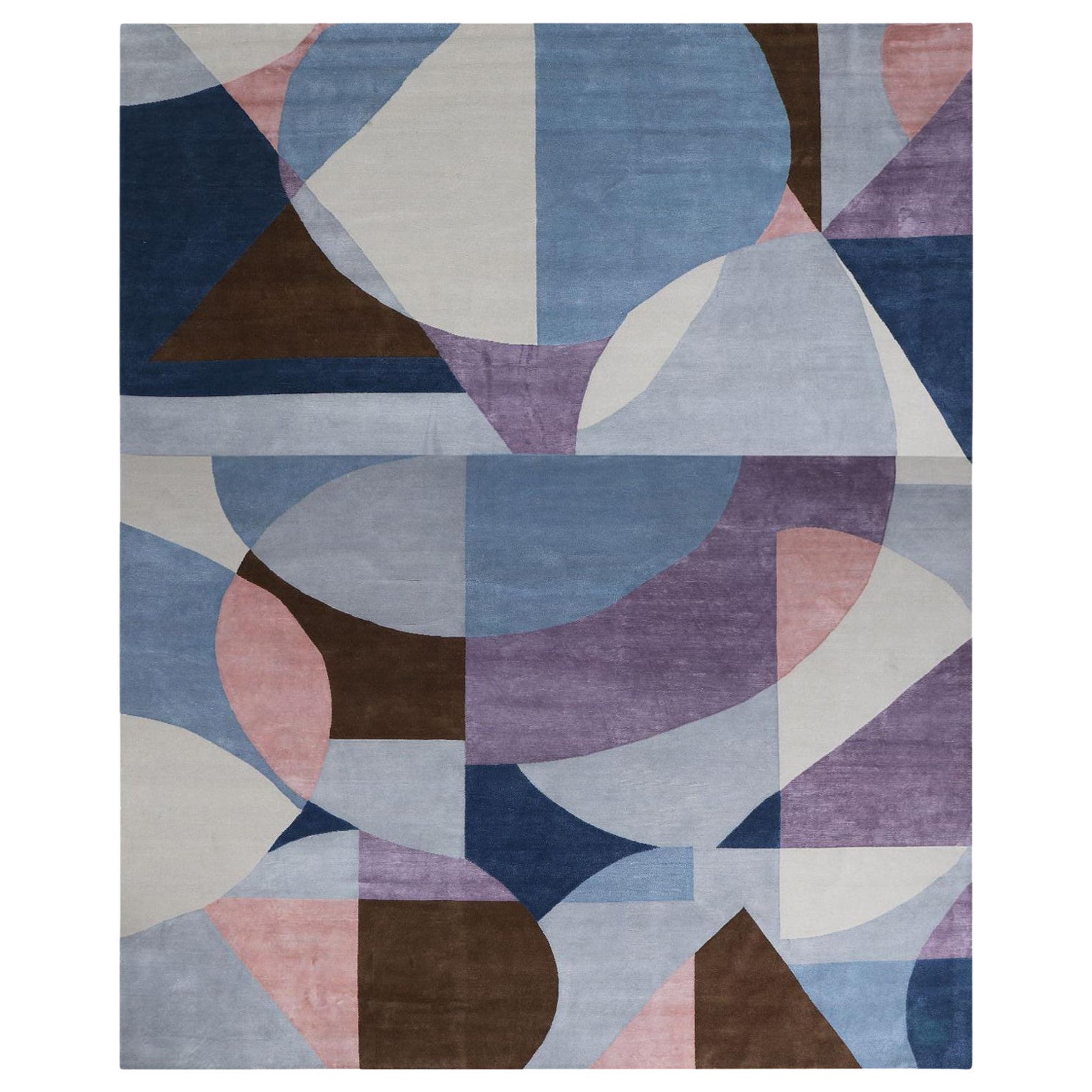 Pastel Shapes Large Rug by Art & Loom For Sale