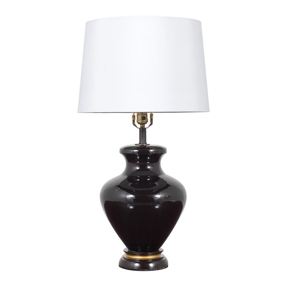 Vintage Ceramic Owl Lamp at 1stDibs