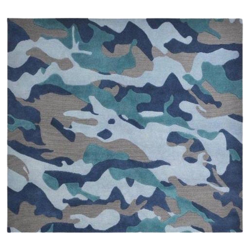 Camo Small Rug by Art & Loom For Sale