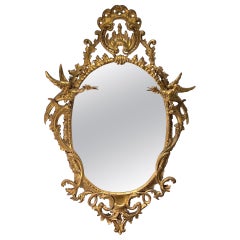 Antique George III Style Gilt-Wood Mirror