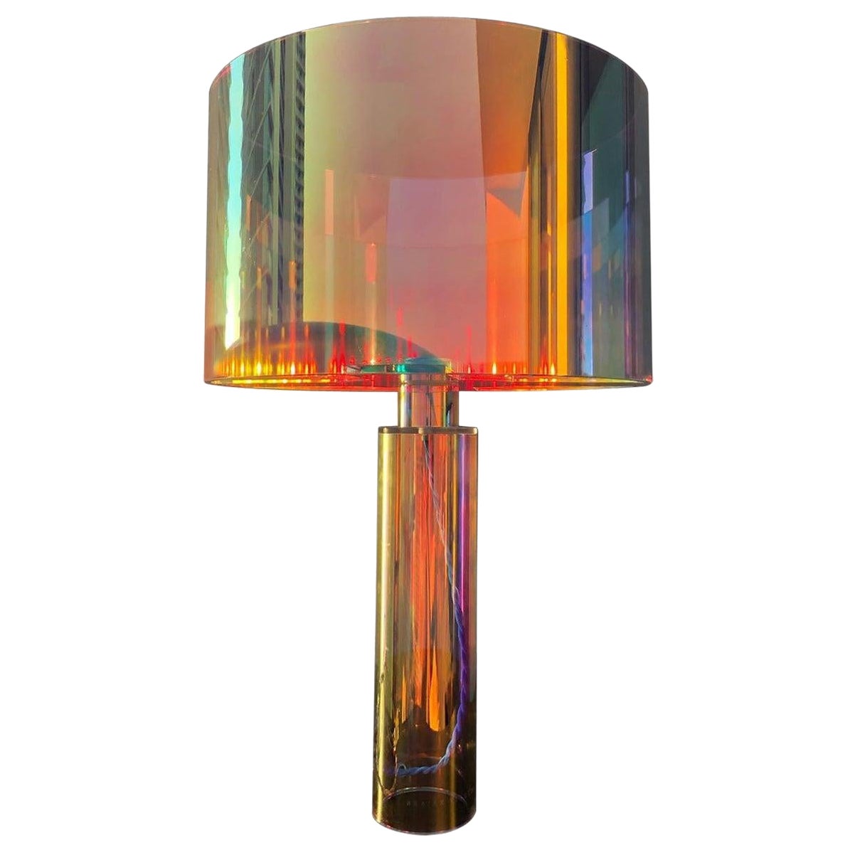 Kinetic Colors Table Lamp by Brajak Vitberg For Sale