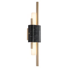 Tanto Wall Light, Small, Black Marble by Bert Frank