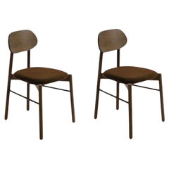 Set of 2, Bokken Upholstered Chair, Caneletto, Visione by Colé Italia