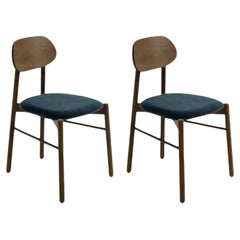 Set of 2, Bokken Upholstered Chair, Caneletto, Ottanio by Colé Italia