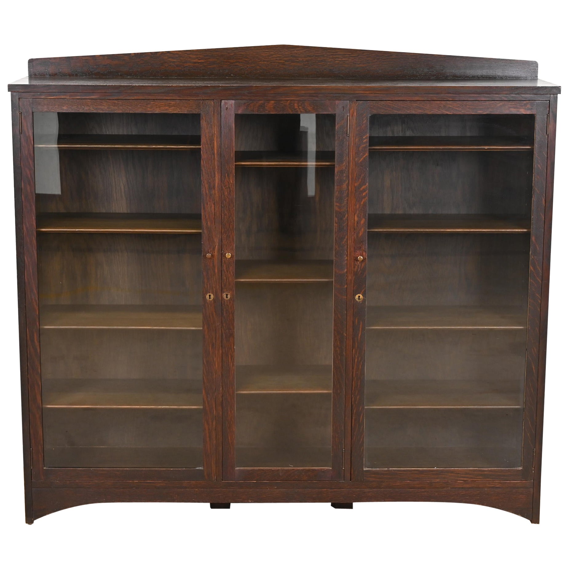 Vintage Stickley Breakfront For Sale at 1stDibs