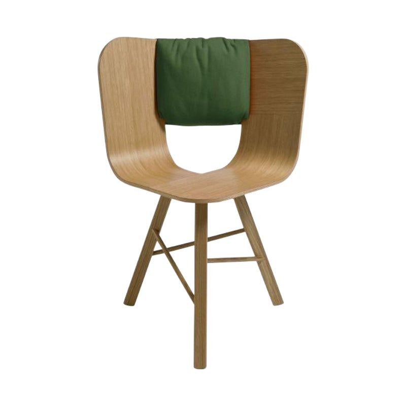 Saddle Cushion, Verde for Tria Chair by Colé Italia For Sale