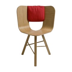Saddle Cushion, Rosso for Tria Chair by Colé Italia