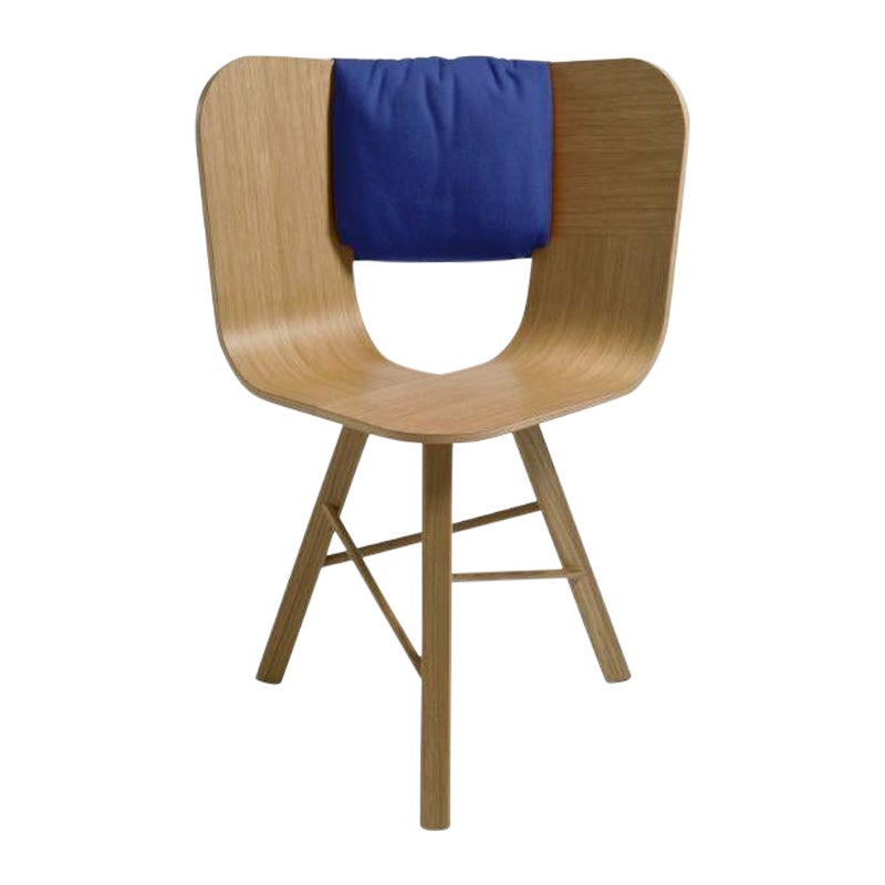 Saddle Cushion, Indaco for Tria Chair by Colé Italia
