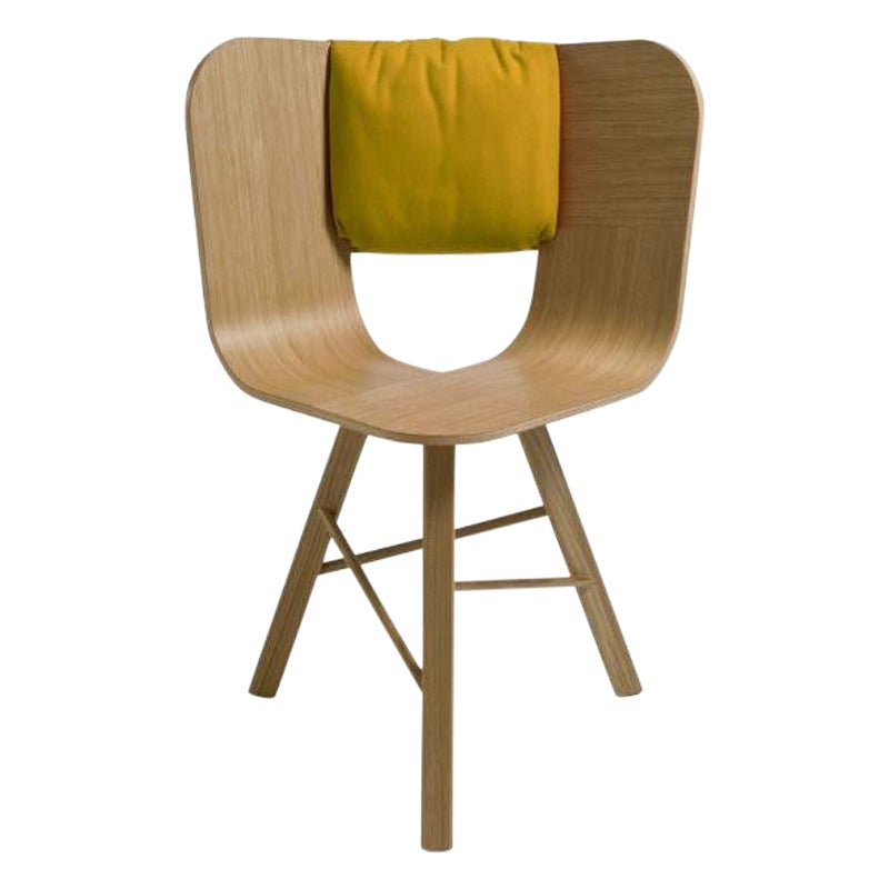 Saddle Cushion, Giallo for Tria Chair by Colé Italia