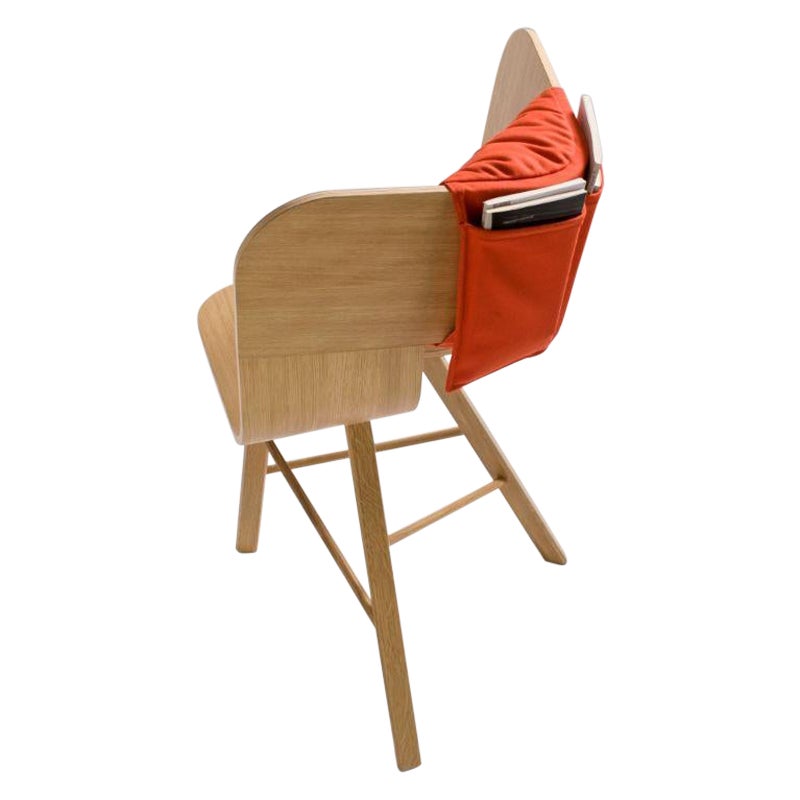 Saddle Cushion, Orange for Tria Chair by Colé Italia