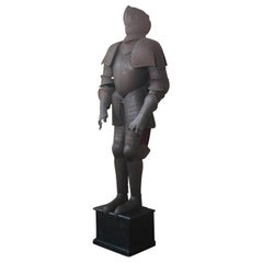 16th Century in Style, Victorian Country House Suit of Armour Sculpture