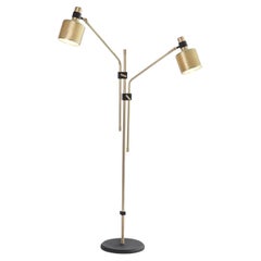 Double Riddle Floor Lamp by Bert Frank