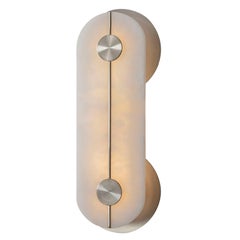 Brace Wall Light Nickel Large by Bert Frank