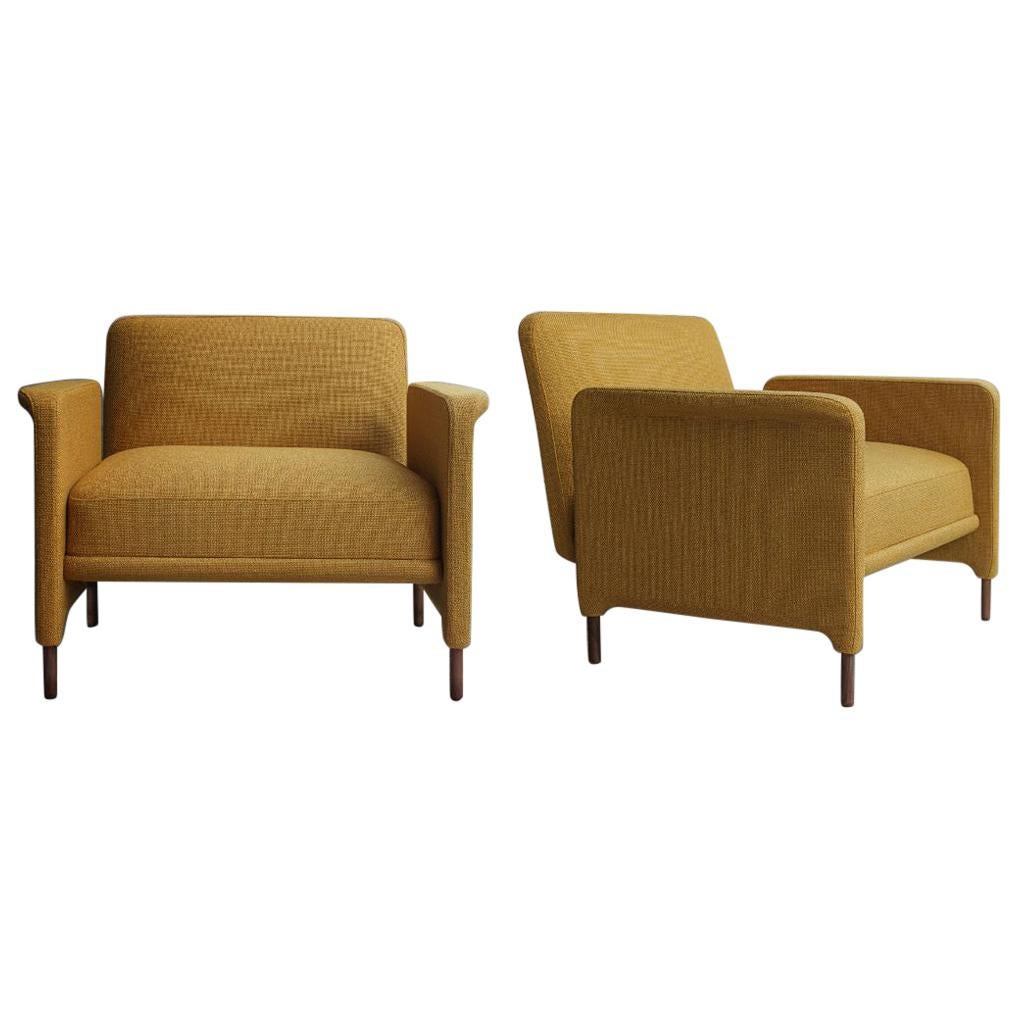 Set of 2 Carson Armchair by Collector For Sale