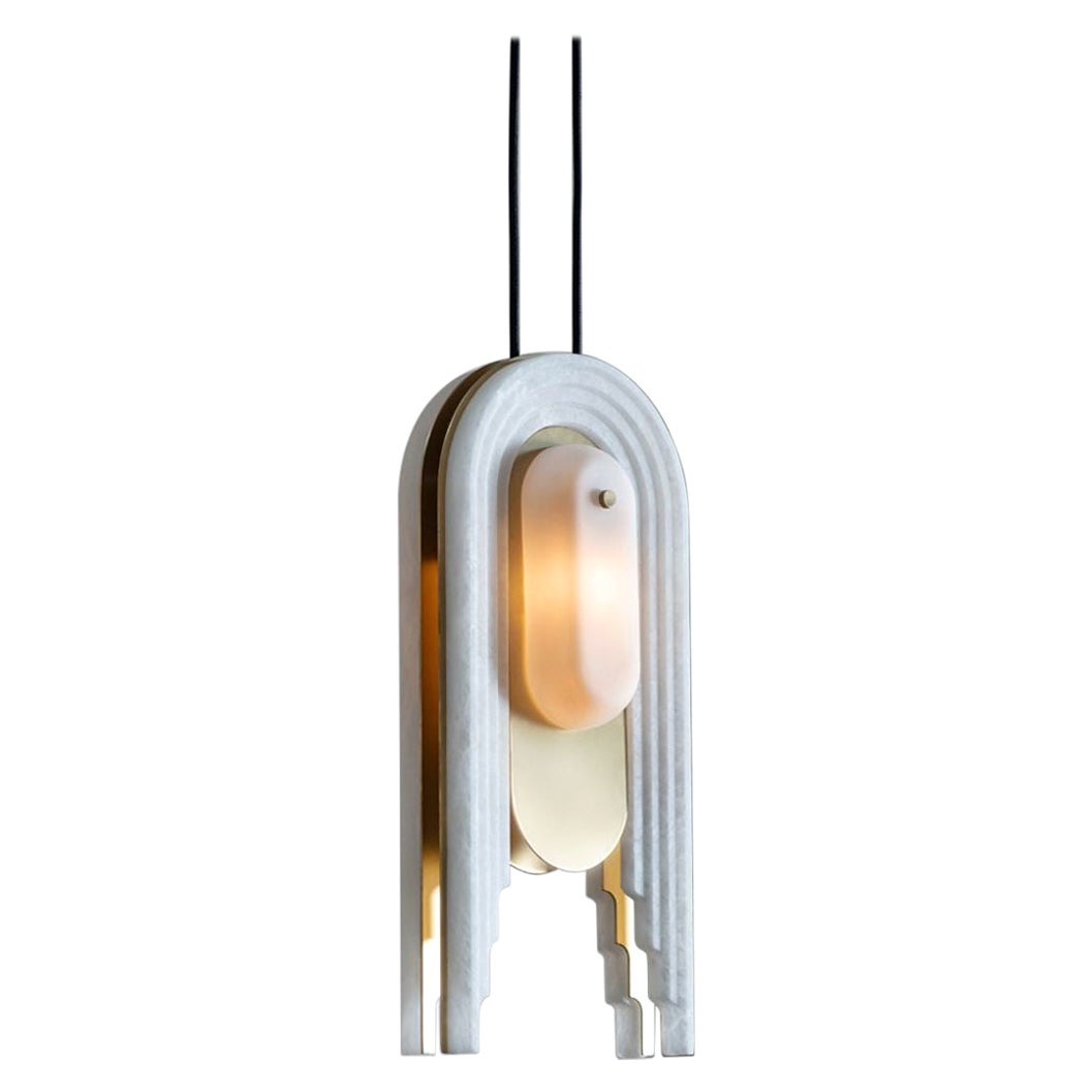 Vima Small Pendant Light by Bert Frank For Sale