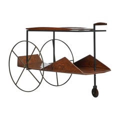 Jorge Zalszupin tea cart L'Atelier Brazil 1959