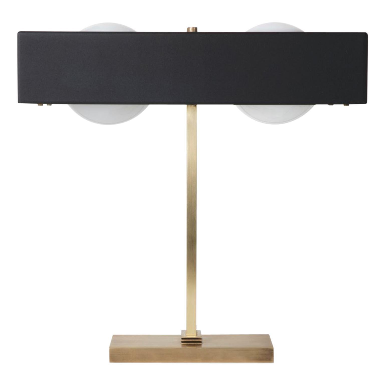Kernel Table Light, Black by Bert Frank For Sale