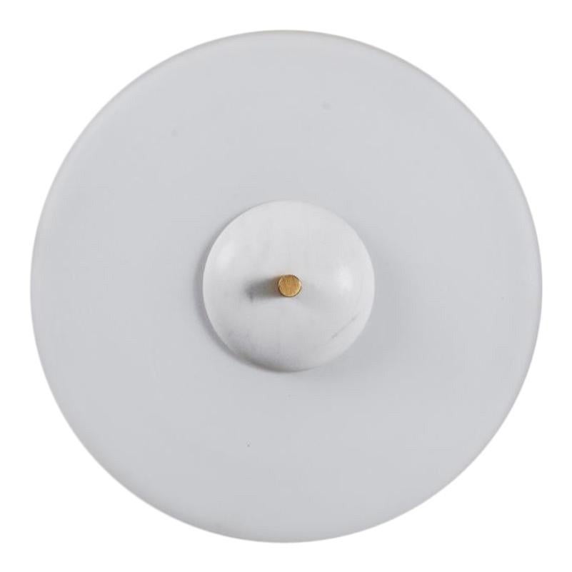 Trave Wall Light White by Bert Frank For Sale